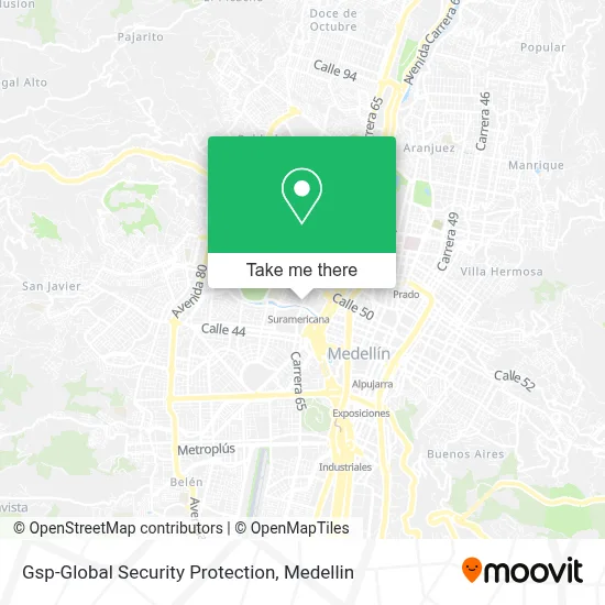 Gsp-Global Security Protection map