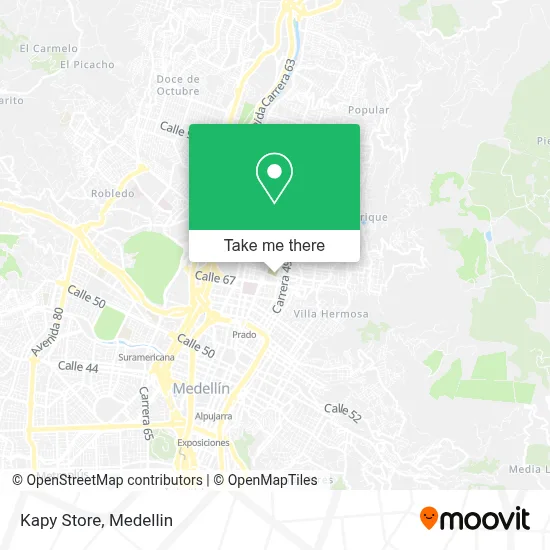 Kapy Store map