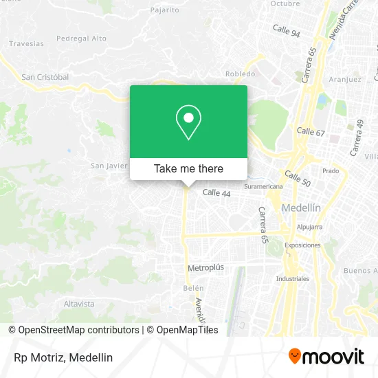 Rp Motriz map