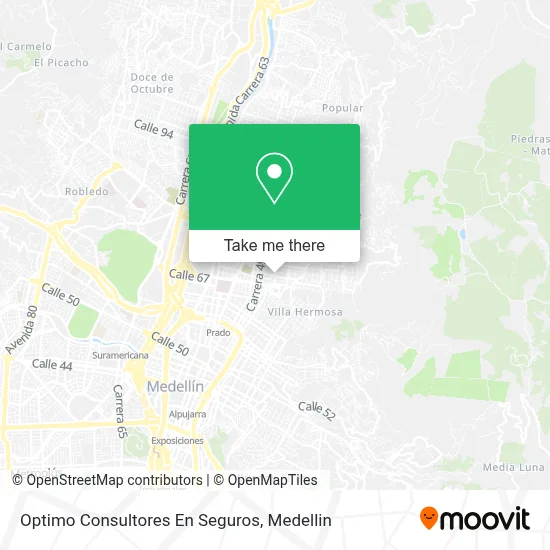Optimo Consultores En Seguros map