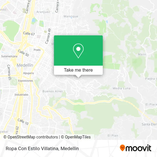 Ropa Con Estilo Villatina map