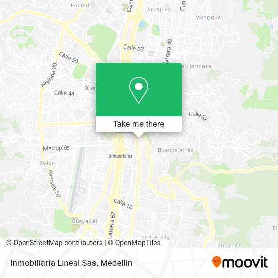 Inmobiliaria Lineal Sas map