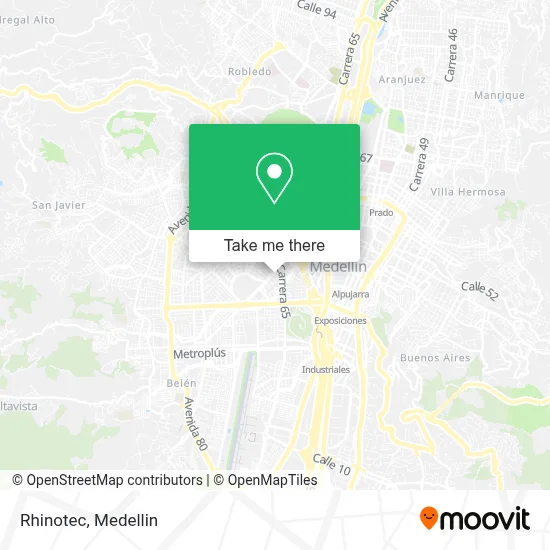 Rhinotec map