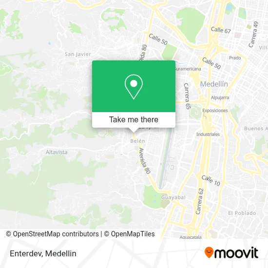 Enterdev map