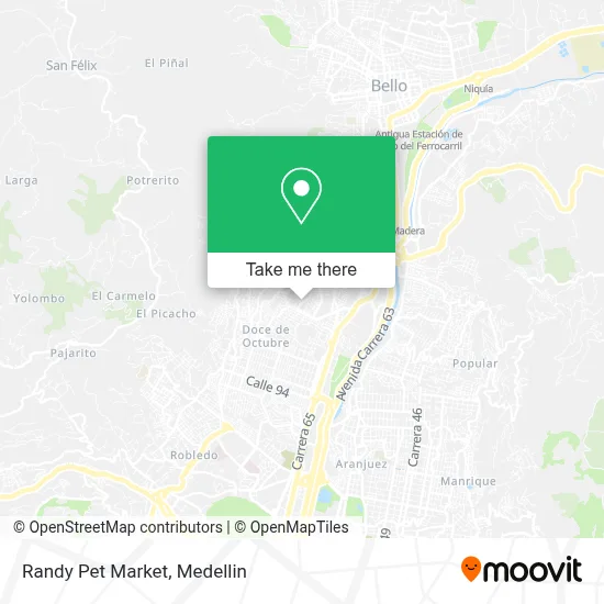 Randy Pet Market map