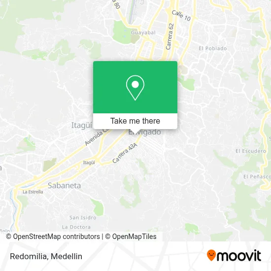 Redomilia map