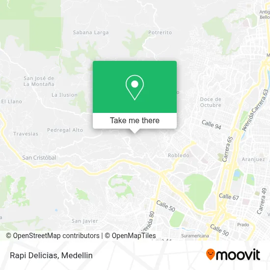 Rapi Delicias map