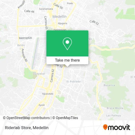 Riderlab Store map