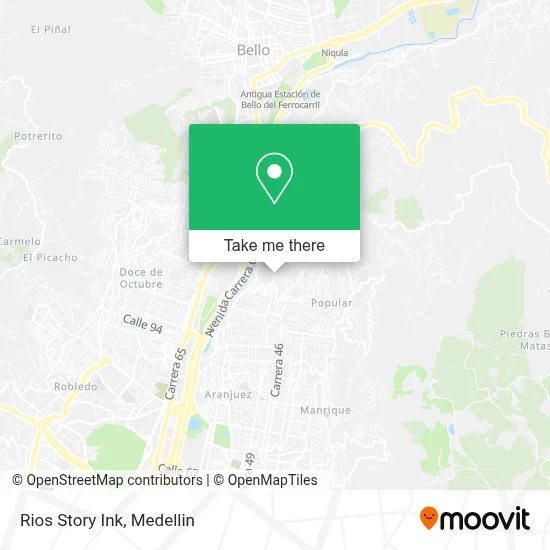 Rios Story Ink map