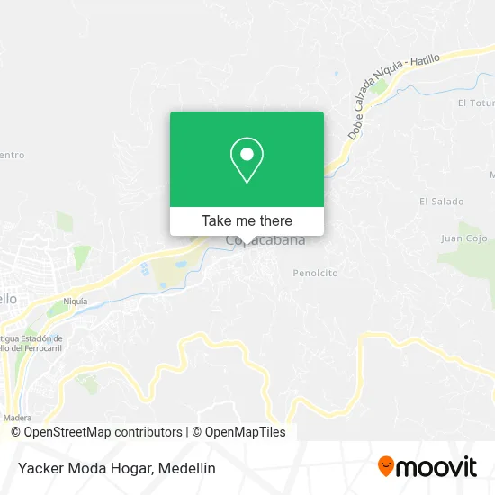 Yacker Moda Hogar map