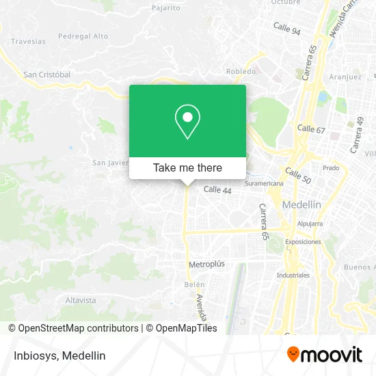 Inbiosys map