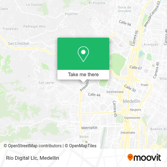 Río Digital Llc map