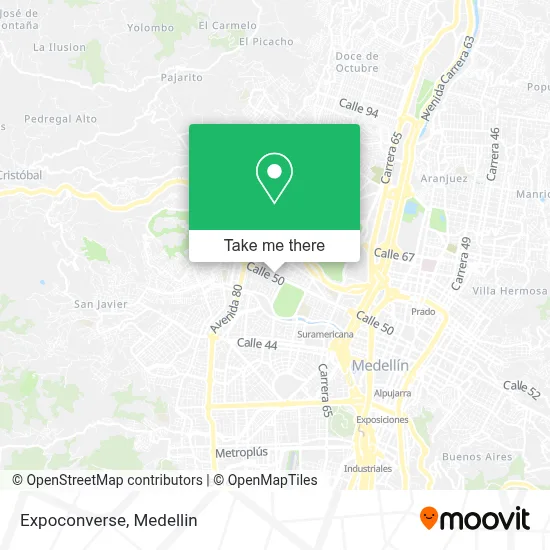 Expoconverse map