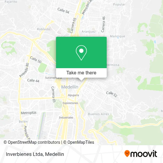 Inverbienes Ltda map