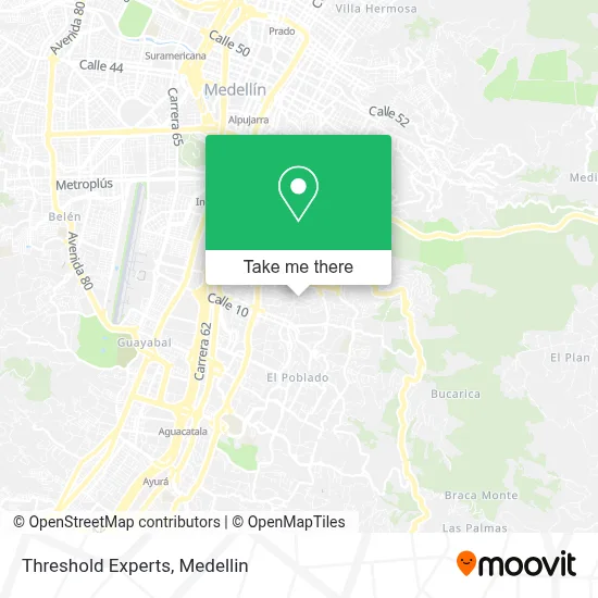Threshold Experts map