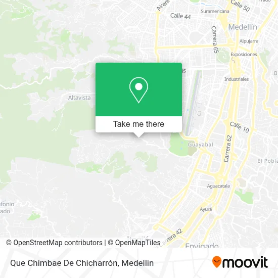 Que Chimbae De Chicharrón map
