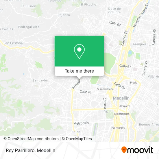 Rey Parrillero map