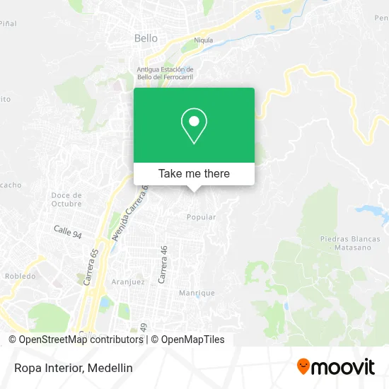 Ropa Interior map