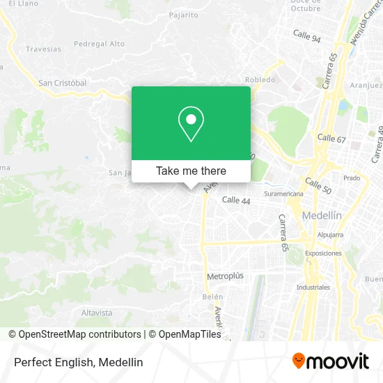 Perfect English map