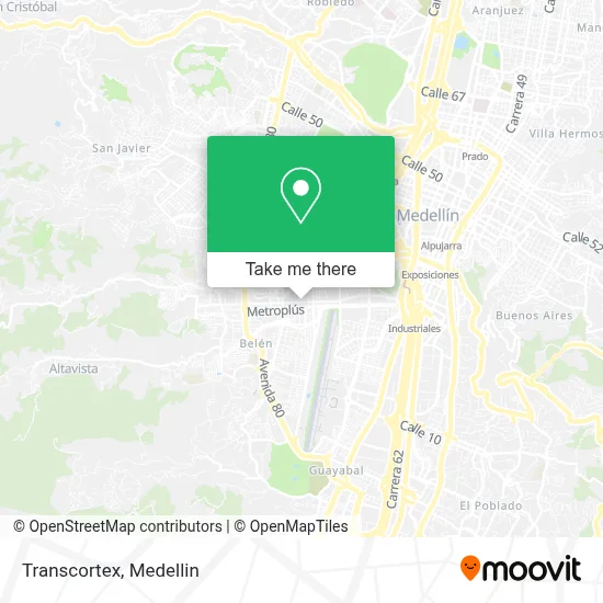 Transcortex map