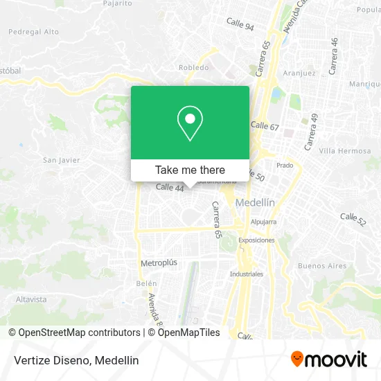 Vertize Diseno map