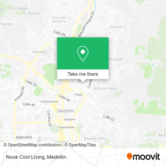 Nook Cool Living map