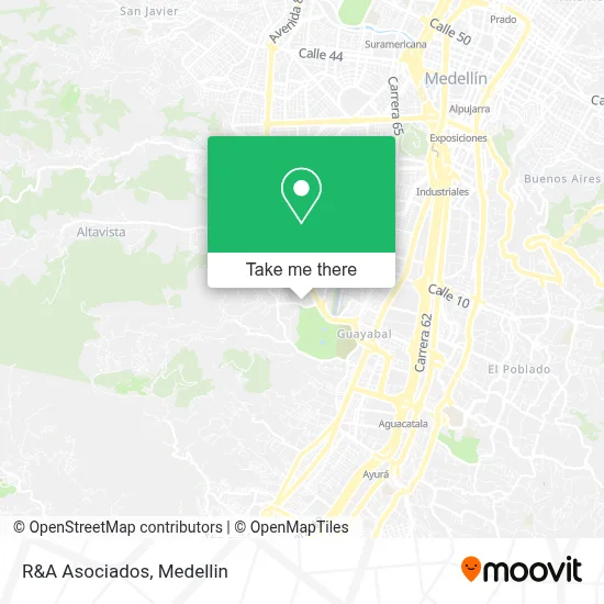 R&A Asociados map