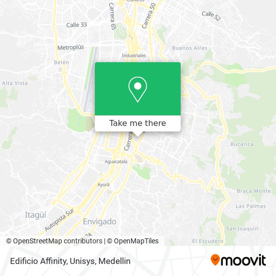 Edificio Affinity, Unisys map