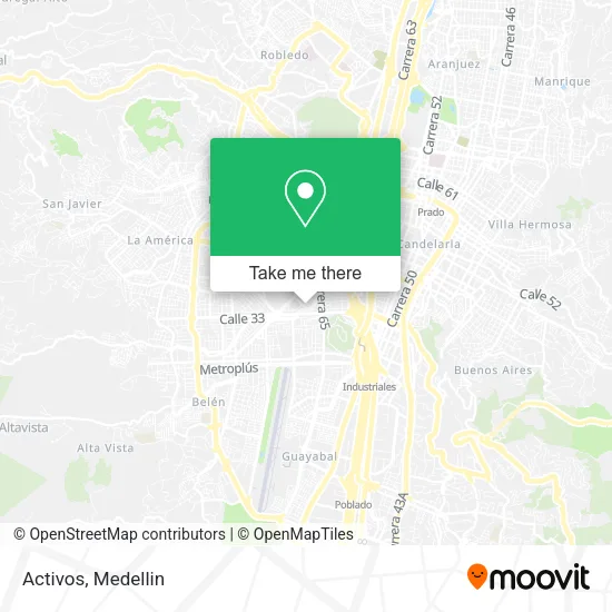 Activos map