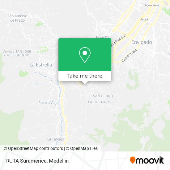 Mapa de RUTA Suramerica