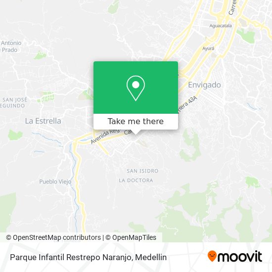 Parque Infantil Restrepo Naranjo map