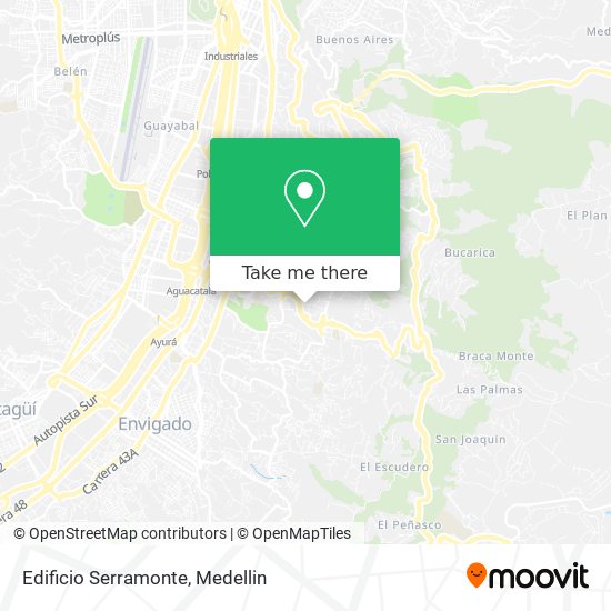 Mapa de Edificio Serramonte