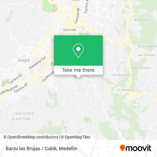 Mapa de Barzu las Brujas / Cubik
