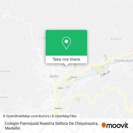 Colegio Parroquial Nuestra Señora De Chiquinquira map