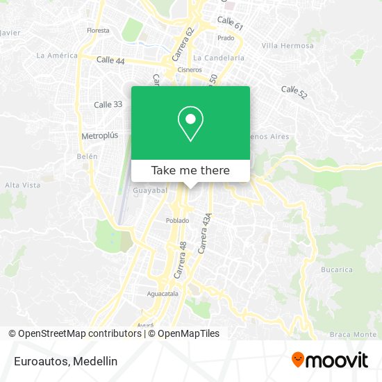 Mapa de Euroautos