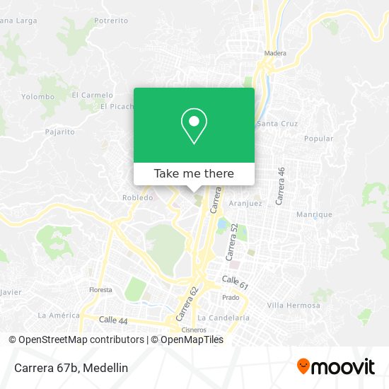 Mapa de Carrera 67b