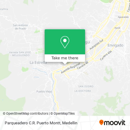 Parqueadero C.R. Puerto Montt map