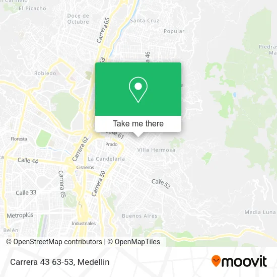 Carrera 43 63-53 map