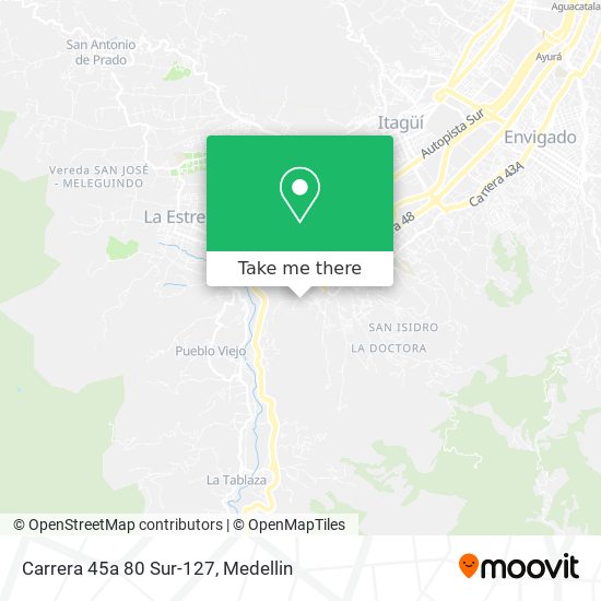 Carrera 45a 80 Sur-127 map