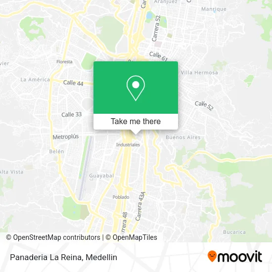 Panaderia La Reina map