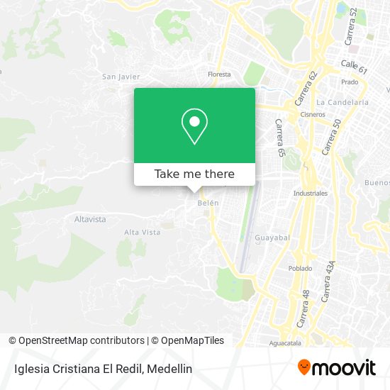 Iglesia Cristiana El Redil map