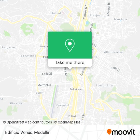 Mapa de Edificio Venus