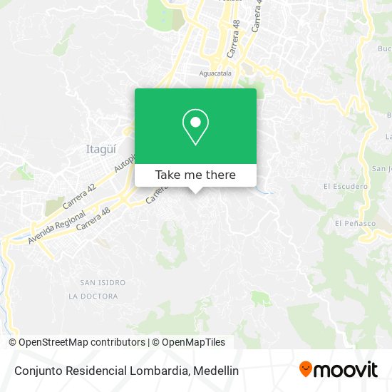 Conjunto Residencial Lombardia map