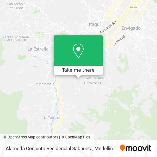 Alameda Conjunto Residencial Sabaneta map