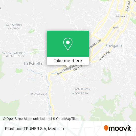 Plasticos TRUHER S.A map