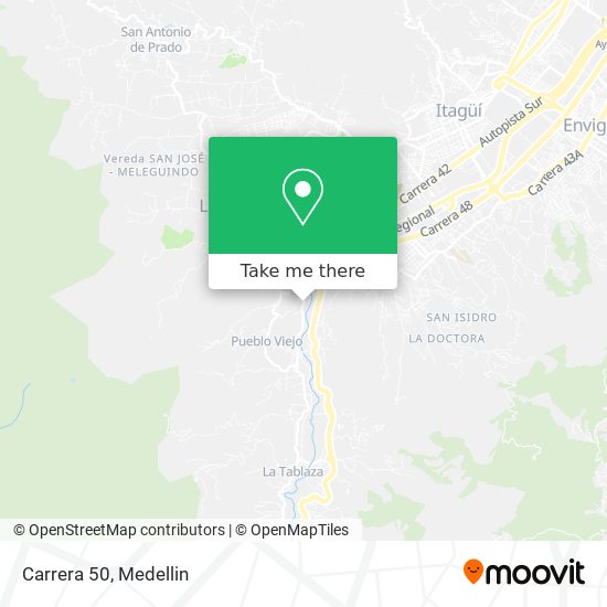 Mapa de Carrera 50