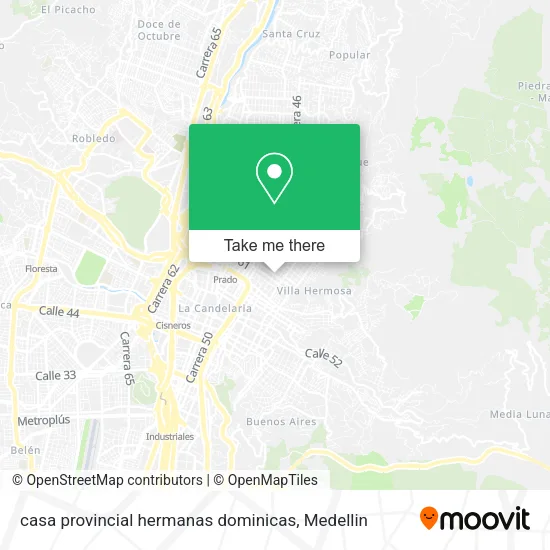 casa provincial hermanas dominicas map