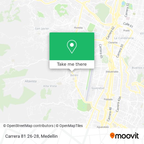 Mapa de Carrera 81 26-28