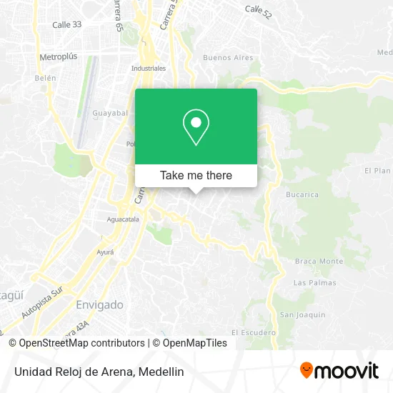 Unidad Reloj de Arena map