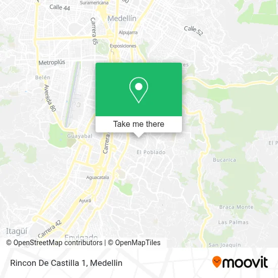 Rincon De Castilla 1 map